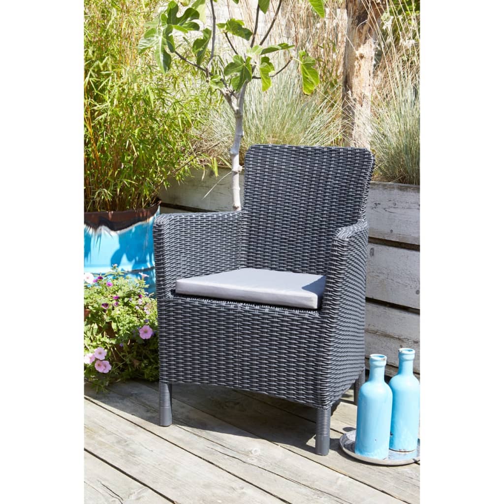 Allibert Tuinstoel Trenton grafiet 226453